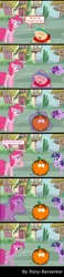 Size: 740x3200 | Tagged: safe, artist:pony-berserker, banned from derpibooru, deleted from derpibooru, derpibooru import, pinkie pie, twilight sparkle, comic, crossover, eric cartman, no mouth, pumpkin, south park