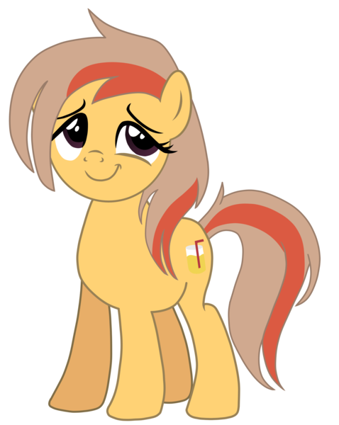 Size: 3900x4900 | Tagged: safe, artist:torvusil, banned from derpibooru, deleted from derpibooru, derpibooru import, oc, oc:applejuice, unofficial characters only, earth pony, pony, 2019 community collab, derpibooru community collaboration, absurd resolution, digital art, female, krita, mare, simple background, smiling, solo, standing, transparent background