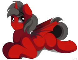 Size: 3888x2981 | Tagged: safe, alternate version, artist:conrie, banned from derpibooru, deleted from derpibooru, derpibooru import, oc, oc:queen phillip, alicorn, bat pony, bat pony alicorn, pony, 2019 community collab, derpibooru community collaboration, bat pony oc, bat wings, commission, horn, prone, simple, simple background, solo, transparent background, wings