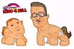 Size: 736x491 | Tagged: safe, artist:applebeans, banned from derpibooru, deleted from derpibooru, derpibooru import, king of the hill