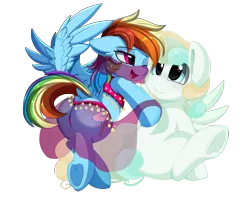 Size: 3030x2400 | Tagged: suggestive, artist:pridark, banned from derpibooru, deleted from derpibooru, derpibooru import, edit, editor:the dreaded, rainbow dash, vapor trail, pegasus, pony, adorasexy, belly dancer, blushing, clothes, cute, dashabetes, dock, female, frog (hoof), heart eyes, lesbian, mare, one eye closed, open mouth, panties, pink underwear, rainbowtrail, sexy, shipping, simple background, smiling, spread wings, stupid sexy rainbow dash, teasing, thong, transparent background, underhoof, underwear, vaporbetes, veil, wingboner, wingding eyes, wings
