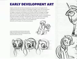 Size: 3300x2550 | Tagged: safe, artist:lauren faust, banned from derpibooru, deleted from derpibooru, derpibooru import, the art of equestria, concept art