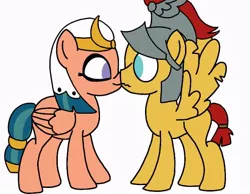 Size: 700x544 | Tagged: safe, artist:kittythenerd, banned from derpibooru, deleted from derpibooru, derpibooru import, flash magnus, somnambula, pony, boop, female, magnambula, male, noseboop, shipping, straight