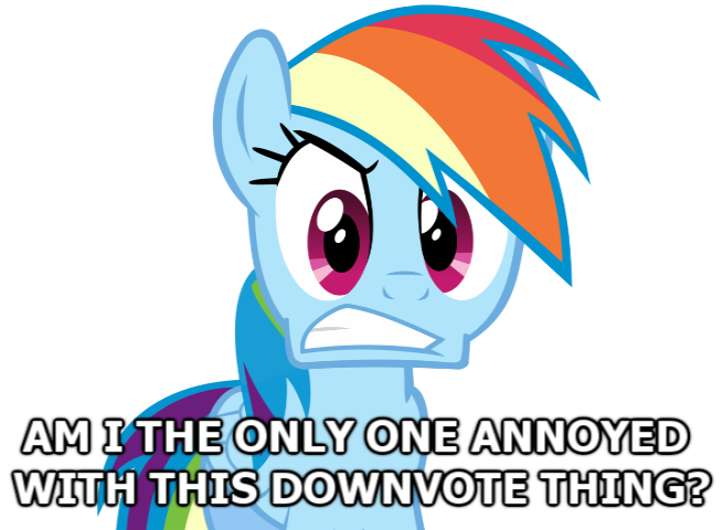 Size: 655x480 | Tagged: safe, banned from derpibooru, deleted from derpibooru, derpibooru import, rainbow dash, downvote, meta