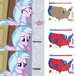 Size: 856x850 | Tagged: safe, banned from derpibooru, deleted from derpibooru, derpibooru import, silverstream, election, sad, united states