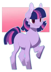 Size: 1076x1500 | Tagged: safe, artist:gabby-skies, banned from derpibooru, deleted from derpibooru, derpibooru import, twilight sparkle, earth pony, pony, spoiler:g5, female, g5, mare, raised hoof, simple background, solo, transparent background, twilight sparkle (g5)