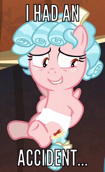 Size: 346x567 | Tagged: suggestive, banned from derpibooru, deleted from derpibooru, derpibooru import, edit, edited screencap, screencap, cozy glow, the beginning of the end, diaper, diaper edit, diaper fetish, fetish