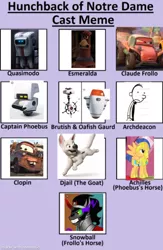 Size: 650x1000 | Tagged: safe, banned from derpibooru, deleted from derpibooru, derpibooru import, flash sentry, king sombra, pony, bolt, burn-e, cars (pixar), diary of a wimpy kid, sandy dunes (pixar), wall-e