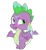 Size: 294x319 | Tagged: safe, banned from derpibooru, deleted from derpibooru, derpibooru import, edit, editor:undeadponysoldier, spike, dragon, a rockhoof and a hard place, background removed, image, male, png, simple background, solo, transparent background, wet, wet spike, winged spike