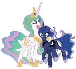 Size: 2472x2252 | Tagged: safe, artist:mr-spider-the-bug, banned from derpibooru, deleted from derpibooru, derpibooru import, princess celestia, princess luna, alicorn, pony, cute, female, hug, mare, royal sisters, siblings, simple background, sisters, swanlestia, transparent background, vector