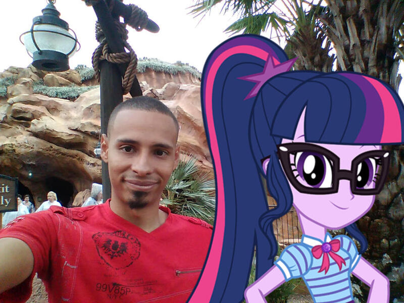 Size: 1024x768 | Tagged: safe, banned from derpibooru, deleted from derpibooru, derpibooru import, sci-twi, twilight sparkle, human, equestria girls, equestria girls series, disney world, geode of telekinesis, irl, irl human, magical geodes, photo