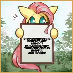 Size: 1200x1200 | Tagged: safe, artist:mirroredsea, banned from derpibooru, deleted from derpibooru, derpibooru import, edit, editor:hotaruotario, editor:onlineodd, fluttershy, pegasus, pony, cute, fluttershy's reiwa declaration, solo