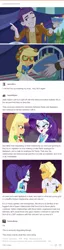 Size: 498x1948 | Tagged: safe, banned from derpibooru, deleted from derpibooru, derpibooru import, applejack, dirk thistleweed, ragamuffin (equestria girls), rarity, accountibilibuddies, equestria girls, equestria girls series, rollercoaster of friendship, spring breakdown, spoiler:choose your own ending (season 2), spoiler:eqg series (season 2), accountibilibuddies: rainbow dash, female, geode of shielding, geode of super strength, heterophobia, lesbian, magical geodes, male, rarijack, rarimuffin, shipping, shipping drama, social justice warrior, straight, tumblr