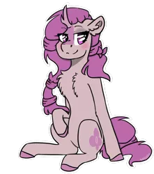 Size: 1280x1451 | Tagged: safe, artist:spoopygander, banned from derpibooru, deleted from derpibooru, derpibooru import, oc, unofficial characters only, hybrid, pony, unicorn, chest fluff, image, png, smiling, solo, tumblr upload