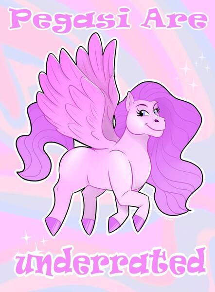 Size: 767x1042 | Tagged: safe, artist:goldypirate, banned from derpibooru, deleted from derpibooru, derpibooru import, pegasus, pony, abstract background, banner, barely pony related, blank flank, female, flying, looking at you, mare, smiling, solo, sparkles, spread wings, text, wings