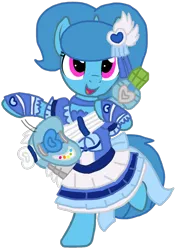 Size: 942x1329 | Tagged: safe, artist:徐詩珮, banned from derpibooru, deleted from derpibooru, derpibooru import, spring rain, unicorn, series:ponies in precure universes, base used, cure beat, cute, female, guitar, mare, musical instrument, precure, simple background, springbetes, suite precure, transparent background, vector