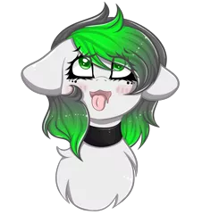 Size: 3222x3564 | Tagged: suggestive, artist:mimihappy99, banned from derpibooru, deleted from derpibooru, derpibooru import, oc, oc:wubsy, unofficial characters only, earth pony, pony, ahegao, blushing, bust, female, floppy ears, heart eyes, mare, open mouth, simple background, solo, tongue out, transparent background, wingding eyes