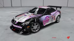 Size: 900x506 | Tagged: safe, banned from derpibooru, deleted from derpibooru, derpibooru import, sweetie belle, car, forza motorsport