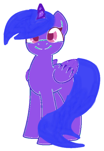 Size: 421x609 | Tagged: safe, banned from derpibooru, deleted from derpibooru, derpibooru import, oc, oc:princessmoonlightwolf, 2020 community collab, derpibooru community collaboration, redone, simple background, smiling, standing, transparent background
