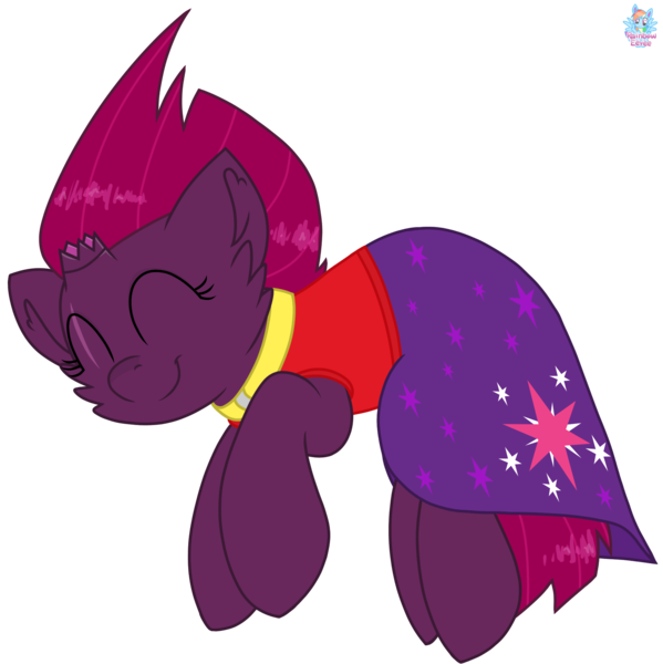 Size: 1891x1895 | Tagged: safe, artist:rainbow eevee, banned from derpibooru, deleted from derpibooru, derpibooru import, fizzlepop berrytwist, tempest shadow, pony, unicorn, series:sprglitemplight life jacket days, series:springshadowdrops life jacket days, broken horn, clothes, crossover, cute, cutie mark, daaaaaaaaaaaw, female, happy, horn, marshall, marshall (paw patrol), paw patrol, scar, simple background, sleeping, solo, transparent background, vector