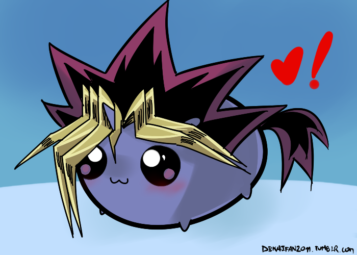 Size: 700x500 | Tagged: safe, artist:dbkaifan2009, banned from derpibooru, deleted from derpibooru, derpibooru import, chubbie, yugi muto