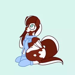 Size: 3000x3000 | Tagged: safe, artist:solardoodles, derpibooru import, oc, oc:foxtrot, pegasus, pony, clothes, mittens, scarf, solo