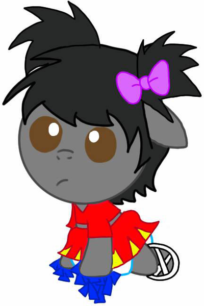 Size: 432x648 | Tagged: safe, alternate version, artist:kittythenerd, banned from derpibooru, deleted from derpibooru, derpibooru import, ponified, earth pony, pony, baby, baby pony, base used, bow, clothes, crossdressing, dress, hair bow, horton hears a who, male, pigtails, pom pom, simple background, solo, white background