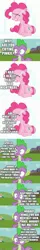 Size: 500x3153 | Tagged: safe, banned from derpibooru, deleted from derpibooru, derpibooru import, edit, edited screencap, editor:lord you know who, screencap, pinkie pie, spike, dragon, earth pony, pony, caption, comic, crying, female, implied spoiled rich, male, mare, screencap comic