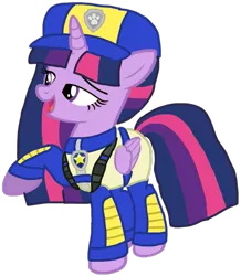 Size: 911x1043 | Tagged: safe, artist:徐詩珮, banned from derpibooru, deleted from derpibooru, derpibooru import, twilight sparkle, alicorn, series:sprglitemplight diary, series:sprglitemplight life jacket days, series:springshadowdrops diary, series:springshadowdrops life jacket days, alternate universe, base used, chase (paw patrol), clothes, female, paw patrol, simple background, transparent background, twilight sparkle (alicorn), ultimate rescue