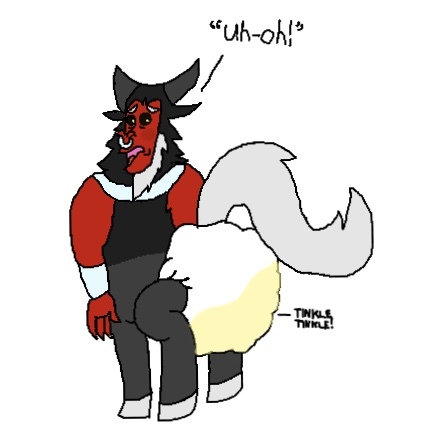 Size: 428x442 | Tagged: questionable, alternate version, artist:whistle blossom, banned from derpibooru, deleted from derpibooru, derpibooru import, lord tirek, centaur, blushing, bracer, butt, cloven hooves, colored hooves, dialogue, diaper, diaper fetish, embarrassed, fetish, looking back, male, messy diaper, nose piercing, nose ring, onomatopoeia, open mouth, piercing, pissing, plot, raised tail, simple background, smelly, solo, solo male, sound effects, standing, tail, tirump, urine, watersports, wet diaper, wetting, white background
