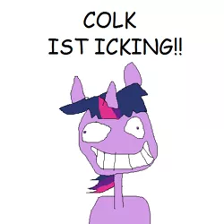 Size: 512x512 | Tagged: safe, artist:dellovan, banned from derpibooru, deleted from derpibooru, derpibooru import, twilight sparkle, comic sans, insanity, misspelling, ms paint, stylistic suck, twilight snapple