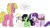 Size: 2000x1100 | Tagged: safe, artist:skitter, banned from derpibooru, deleted from derpibooru, derpibooru import, cherry berry, starlight glimmer, oc, oc:anonfilly, oc:aryanne, earth pony, pony, unicorn, art pack:marenheit 451, /mlp/, bondage, bridle, female, filly, hogtied, horn, horn ring, image, implied helicopter ride, lasso, magic suppression, nazi, png, ring, rope, simple background, speech bubble, tack, tied up, white background, younger