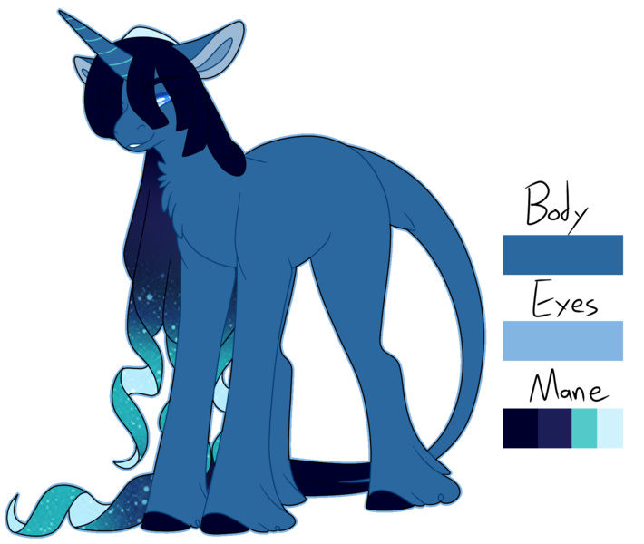 Size: 1700x1437 | Tagged: safe, artist:clay-bae, banned from derpibooru, deleted from derpibooru, derpibooru import, oc, oc:azure moon, pony, unicorn, female, mare, offspring, parent:party favor, parent:princess luna, simple background, solo, transparent background