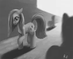 Size: 900x720 | Tagged: safe, artist:raedrob, banned from derpibooru, deleted from derpibooru, derpibooru import, pinkie pie, monochrome