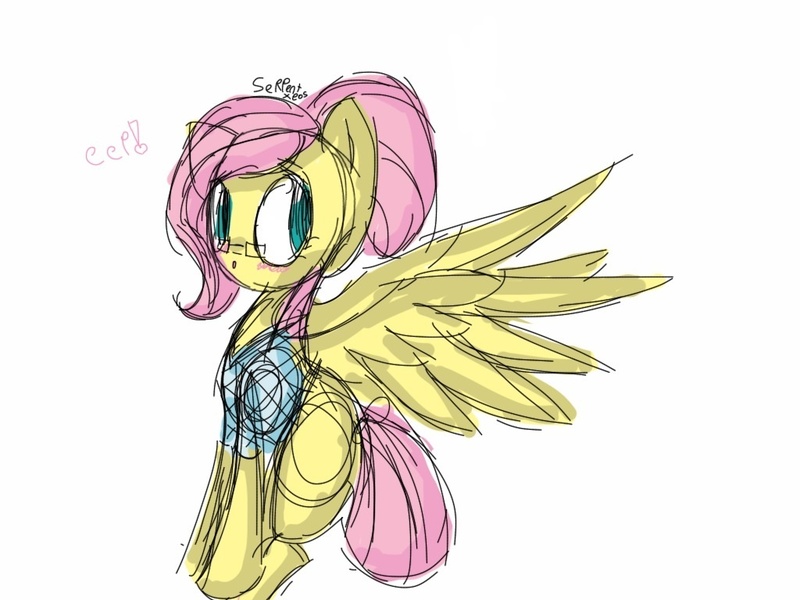 Size: 1024x768 | Tagged: safe, artist:serpentxeos, banned from derpibooru, deleted from derpibooru, derpibooru import, fluttershy, pegasus, pony, 30 minute art challenge, female, mare