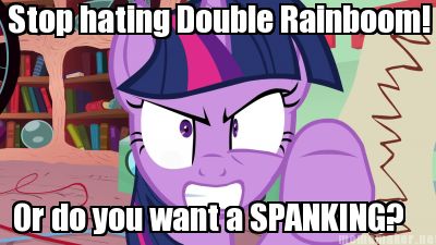 Size: 400x225 | Tagged: safe, banned from derpibooru, deleted from derpibooru, derpibooru import, twilight sparkle, double rainboom, angry, double rainboom drama, drama, pointing