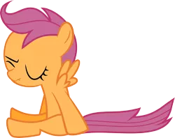 Size: 8001x6342 | Tagged: safe, artist:ifoxtrax, banned from derpibooru, deleted from derpibooru, derpibooru import, scootaloo, absurd resolution, simple background, solo, transparent background, vector