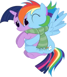 Size: 834x957 | Tagged: safe, artist:joey, banned from derpibooru, deleted from derpibooru, derpibooru import, rainbow dash, twilight sparkle, alternate hairstyle, cute, female, hug, lesbian, shipping, smiling, twidash