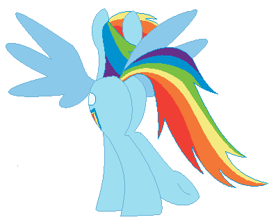 Size: 400x320 | Tagged: suggestive, artist:sjart117, banned from derpibooru, deleted from derpibooru, derpibooru import, rainbow dash, butt, gif, image, non-animated gif, plot