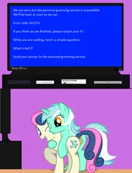 Size: 612x800 | Tagged: safe, banned from derpibooru, deleted from derpibooru, derpibooru import, bon bon, lyra heartstrings, sweetie drops, exploitable meme, meme, obligatory pony, tv meme