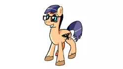 Size: 787x442 | Tagged: safe, artist:applelight limited, banned from derpibooru, deleted from derpibooru, derpibooru import, oc, ponified, unofficial characters only, earth pony, pony, glasses, male, solo, stallion, warhammer (game), warhammer 40k