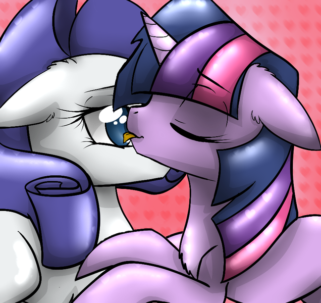 Size: 848x800 | Tagged: questionable, artist:rainbowdrool, artist:soniskbooster, banned from derpibooru, deleted from derpibooru, derpibooru import, edit, rarity, twilight sparkle, eyeball licking, female, lesbian, rarilight, shipping, worming