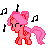 Size: 50x50 | Tagged: safe, artist:creshosk, banned from derpibooru, deleted from derpibooru, derpibooru import, oc, oc:cherry bloom, unofficial characters only, alicorn, alicorn oc, animated, cherry bloom, desktop ponies, gif, horn, image, music, pixel art, singing, solo, sprite, wings