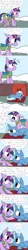 Size: 700x6300 | Tagged: safe, artist:karpet-shark, banned from derpibooru, deleted from derpibooru, derpibooru import, spike, trixie, twilight sparkle, winter wrap up, ask-twilight-and-trixie, comic, female, lesbian, shipping, twixie