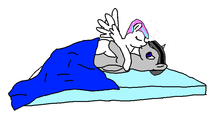 Size: 741x389 | Tagged: suggestive, artist:silverbrony97, artist:silvermane97, banned from derpibooru, deleted from derpibooru, derpibooru import, oc, unofficial characters only, pegasus, unicorn, 1000 hours in ms paint, bed, duo, ew, female, hard speed, kissing, male, ms paint, sex, silvermane, straight, wat, why