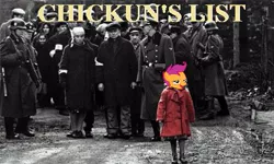 Size: 459x276 | Tagged: grimdark, banned from derpibooru, deleted from derpibooru, derpibooru import, scootaloo, human, amon goth, chickun, exploitable, exploitable meme, faic, forced meme, image, jpeg, meme, movie, schindler's list