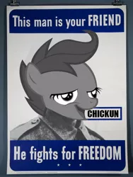 Size: 600x800 | Tagged: safe, banned from derpibooru, deleted from derpibooru, derpibooru import, scootaloo, chickun, exploitable meme, faic, forced meme, friend, meme