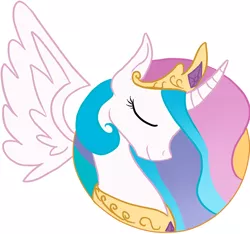 Size: 1050x982 | Tagged: safe, artist:purrling, banned from derpibooru, deleted from derpibooru, derpibooru import, princess celestia, female, simple background, solo, white background