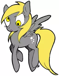 Size: 1089x1410 | Tagged: safe, artist:purrling, banned from derpibooru, deleted from derpibooru, derpibooru import, derpy hooves, female, simple background, solo, white background