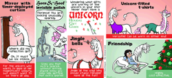 Size: 900x411 | Tagged: safe, artist:pedantia, banned from derpibooru, deleted from derpibooru, derpibooru import, barely pony related, comic, marigold heavenly nostrils, phoebe, phoebe and her unicorn